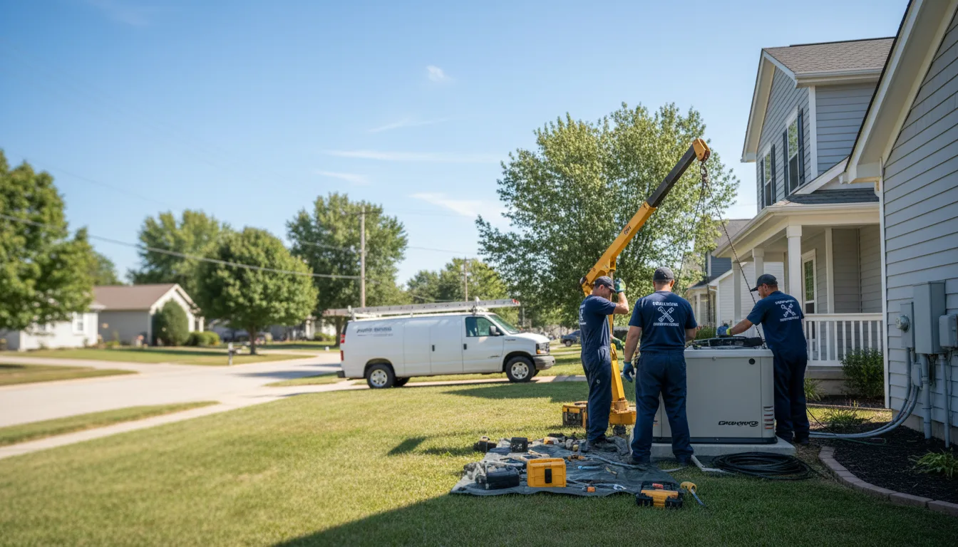 Generator Installation in Shelbyville, TX near me